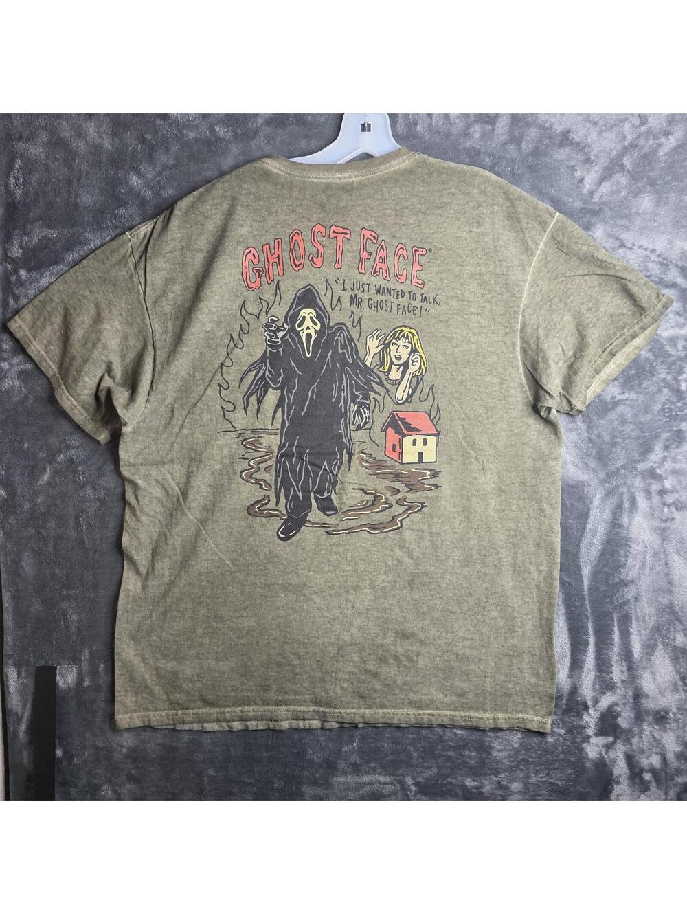 Ghostface Mens T Shirt Retro Vintage Style XL